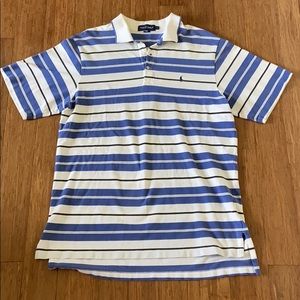Polo by Ralph Lauren Men’s Blue Striped Polo Shirt